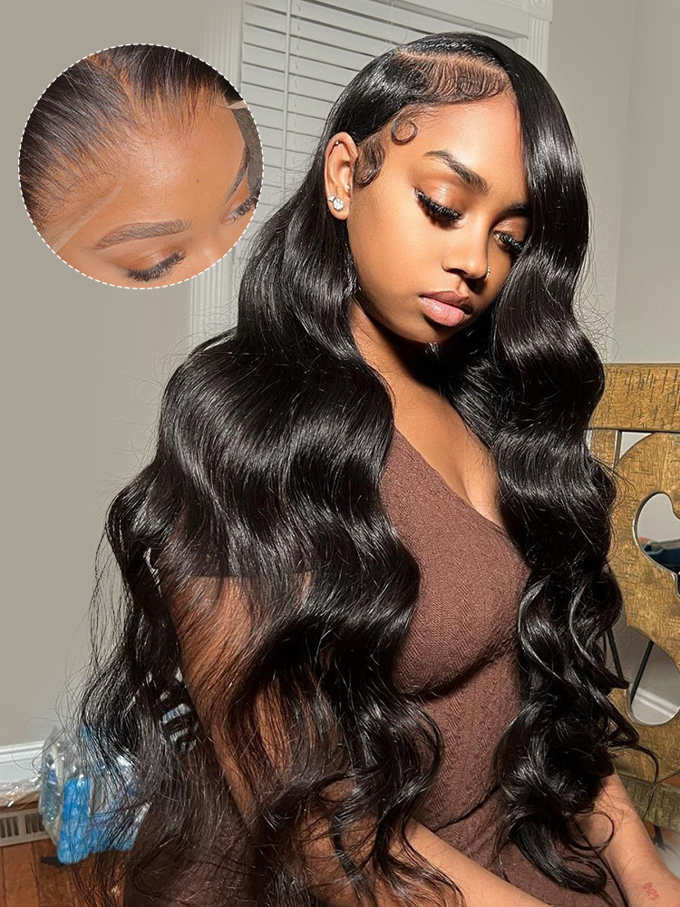 Ready To Go M Hairline Straight 6x8 Lace Front Wig With Drawstring