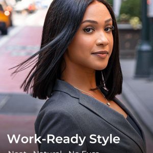 Short Bob Straight Wig Human Hair Lace Front Wigs For Women Glueless Bob Wig