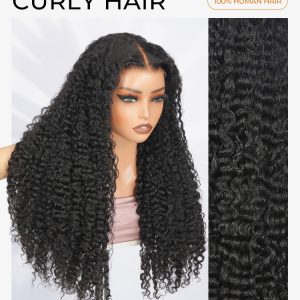 Burmese Curly HD Lace Front High Density Wigs Human Hair