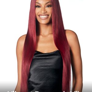 99J Hair Color LY Super Thin Transparent Lace Front Wig Burgundy Wig Colored Human Hair Wigs