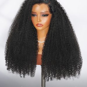 Lagos M Hairline Kinky Curly C Part 13x6 HD Lace Front Wig Ready To Go