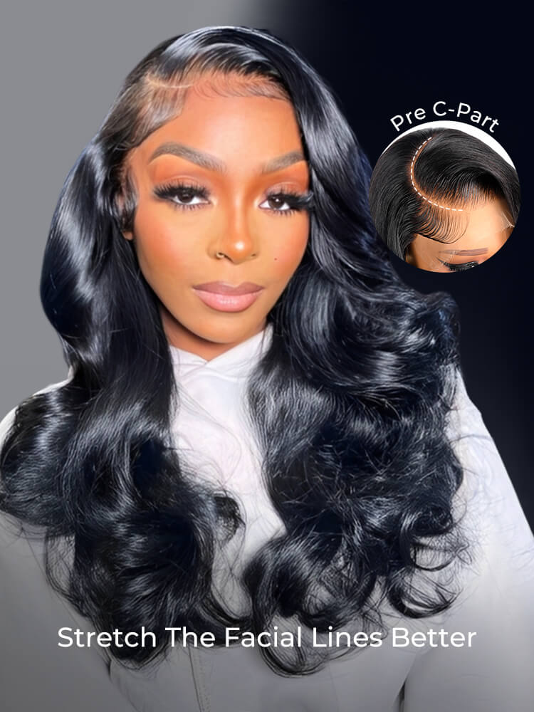 Face-Framing Layered Cut Body Wave Side Part 250% Density Wig - Image 3
