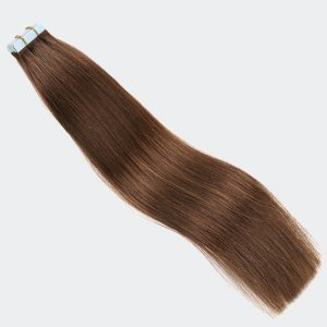 #4 Color Tape In Hair Straight Double Drawn 100% Human Hair Extensions