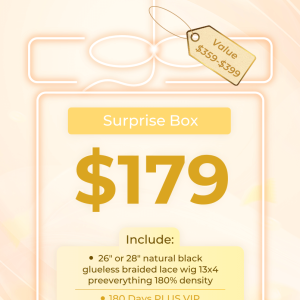 Surprise Box $179(Value $399-$359) & 180 Days PLUS VIP