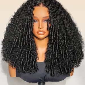 250% Density Big Curly Hair Glueless Wig With Defined Spiral Curls