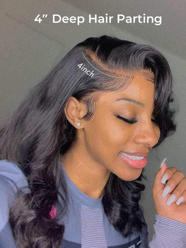 Ready To Go Short Bob Wigs Body Wave Human Hair Bob Wig - Image 4