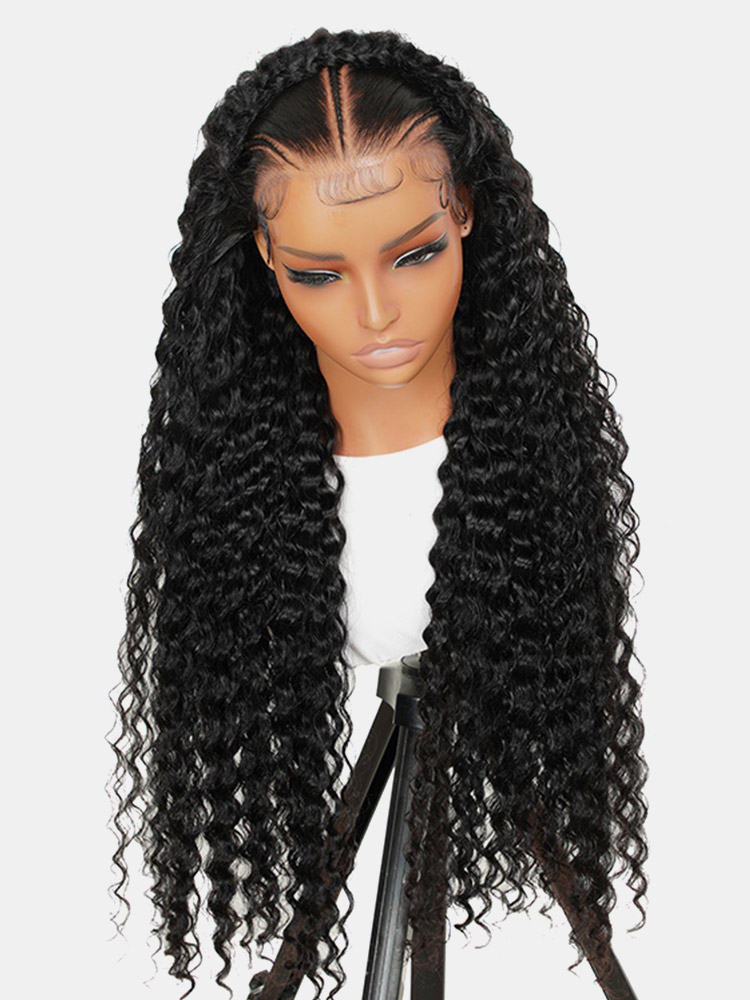 $299 for 2 Wigs: 13x6 Braided Wig and Cherry Cola Red Wig - Image 3