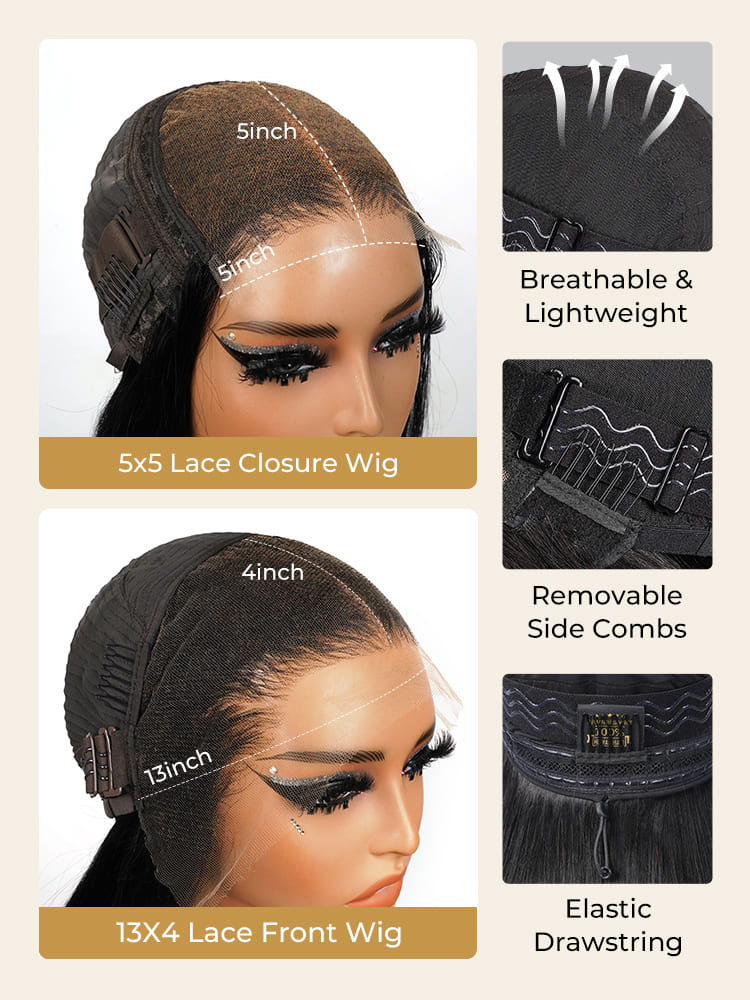 Highlight Human Hair Lace Front Wigs Deep Wave Ombre Lace Front Wigs - Image 7