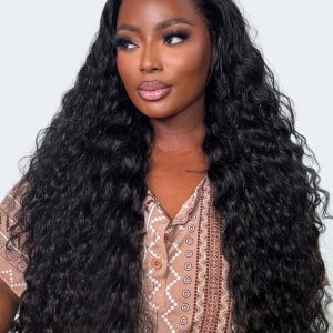 Double Drawn Loose Deep Wave 5x5 Built-In Scalp Wig Top Grade Hair