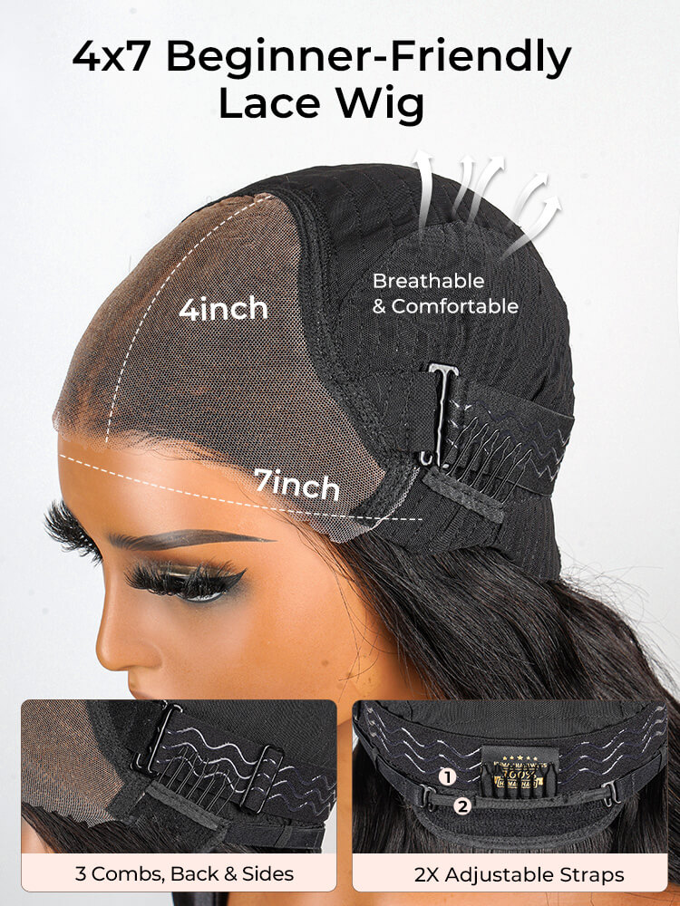 Ready To Go Short Bob Wigs Body Wave Human Hair Bob Wig - Image 9