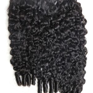 Burmese Curly Hair Weave Double Drawn Raw Hair with Spiral Curls