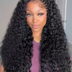 Water Wave Pre Braided 13x6 HD Lace Glueless Wig Ready to Go