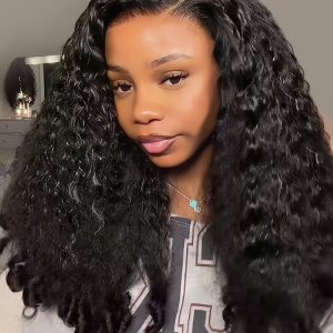 Kinky Curly With Spiral Curly Ends 5x7 HD Lace Front Glueless Wig