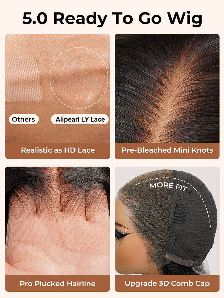 $199 for 2 Glueless Wigs: 13x4 Pre Braided Wig and 7x5 Wig - Image 6